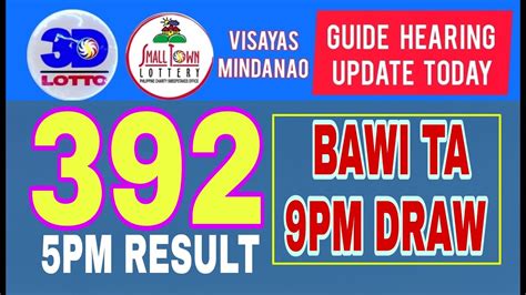 392 swertres result